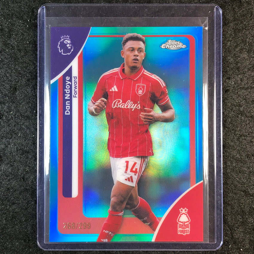 2026 Topps Chrome Premier League EPL DAN NDOYE Teal /299 #153