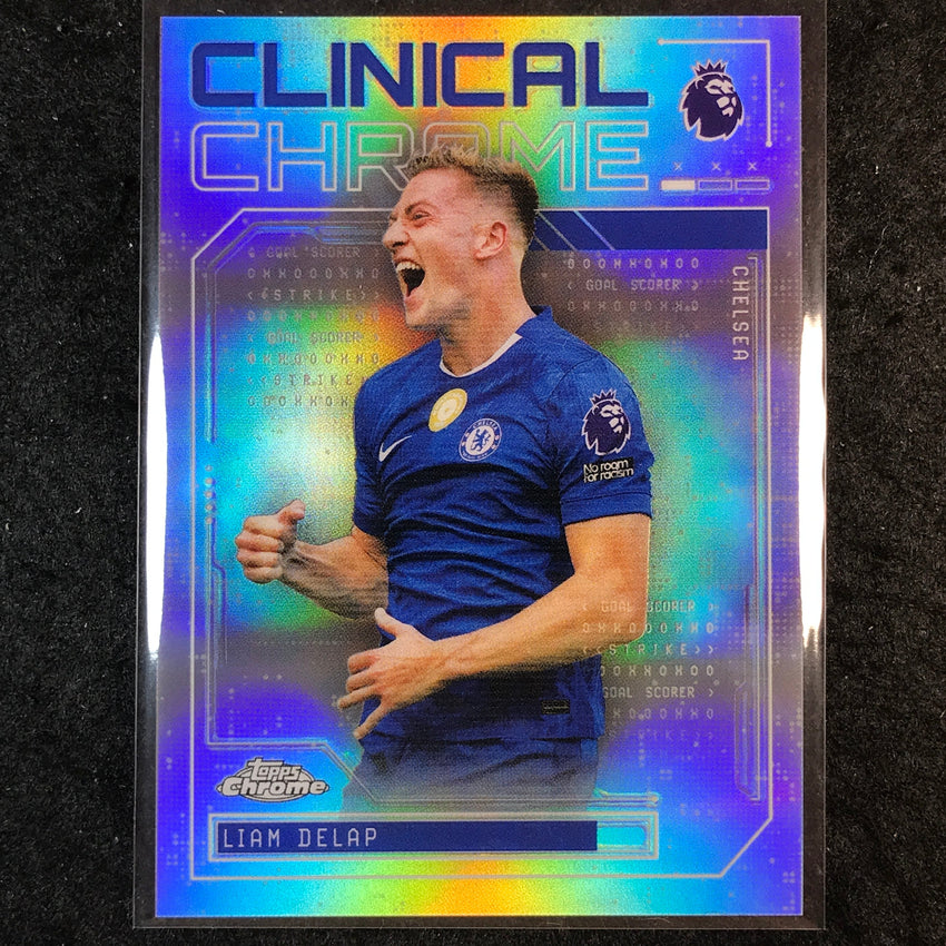 2026 Topps Chrome Premier League EPL LIAM DELAP Clinical Chrome #CC-15