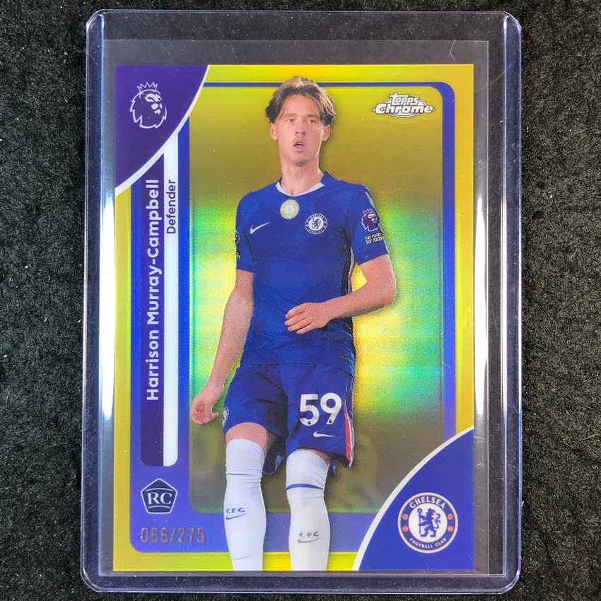 2026 Topps Chrome Premier League EPL HARRISON MURRAY-CAMPBELL Rookie Yellow /275