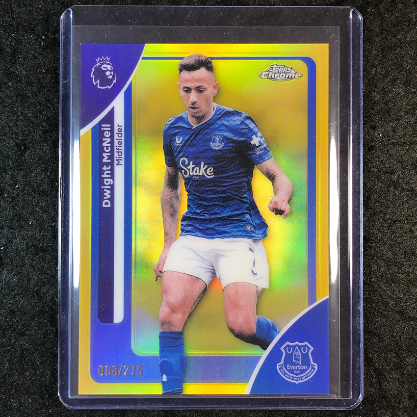 2026 Topps Chrome Premier League EPL DWIGHT MCNEIL Yellow /275 #83