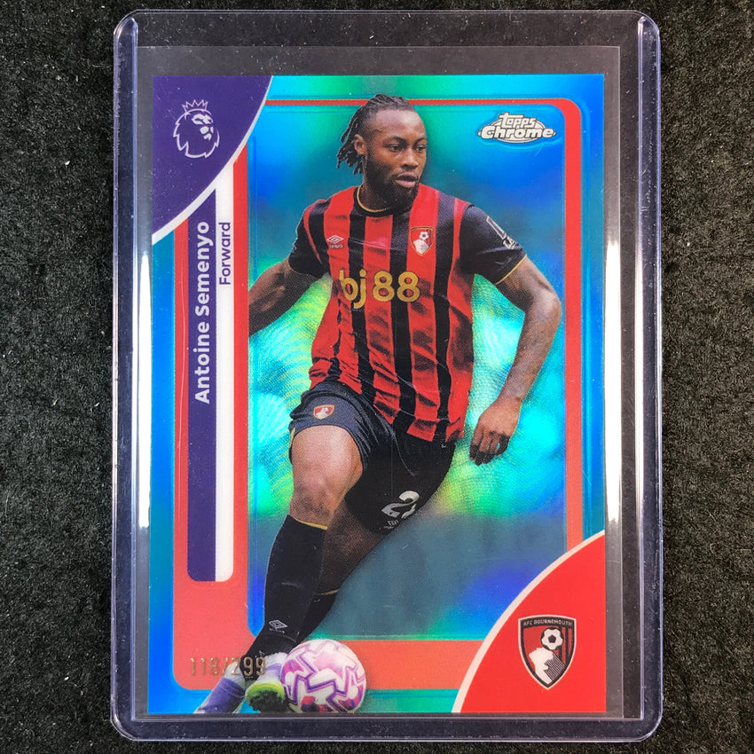 2026 Topps Chrome Premier League EPL ANTOINE SEMENYO Aqua 118/199 #3