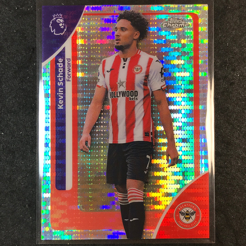 2026 Topps Chrome Premier League EPL KEVIN SCHADE Base Pulsar #34