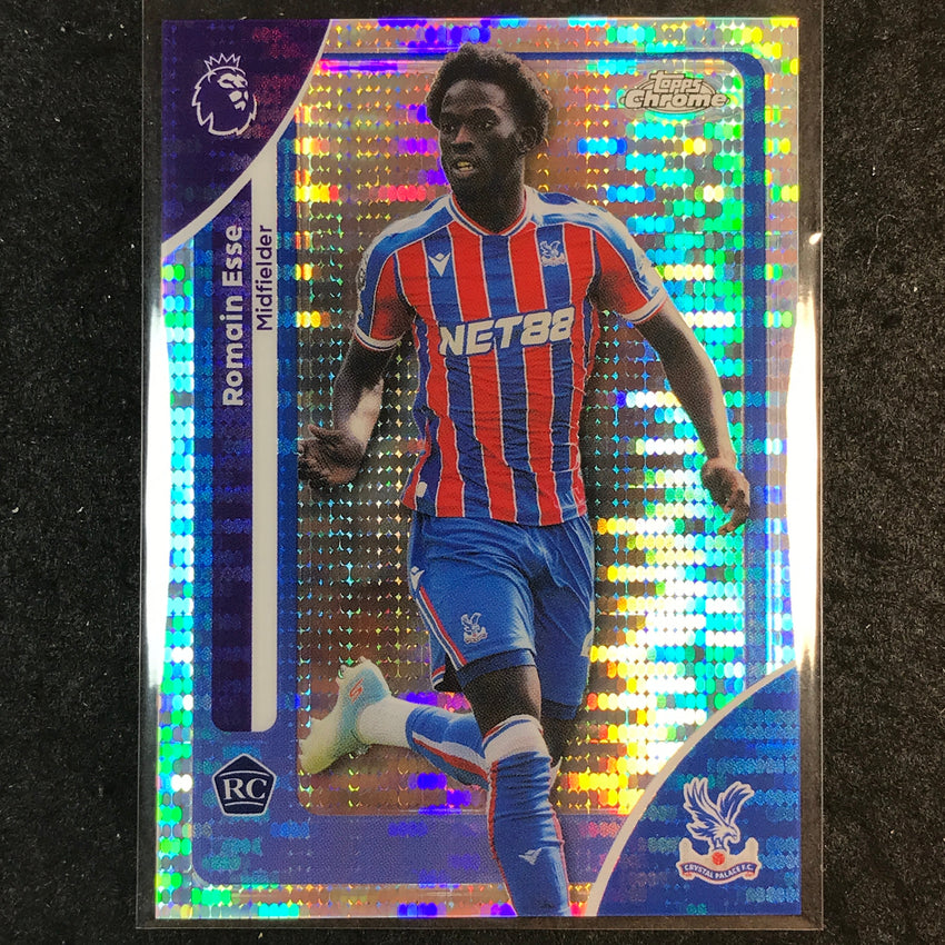 2026 Topps Chrome Premier League EPL ROMAIN ESSE Rookie Base Pulsar #72