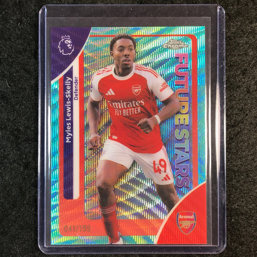 2026 Topps Chrome Premier League EPL LEWIS-SKELLY Future Stars Aqua Wave 41/199