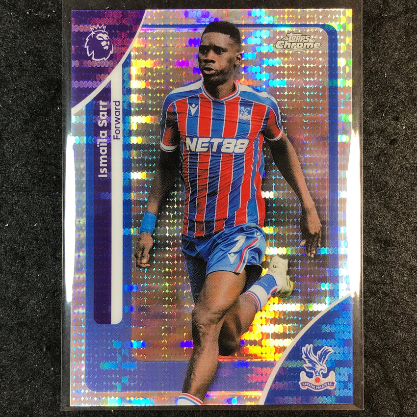 2026 Topps Chrome Premier League EPL ISMAILA SARR Base Pulsar #74
