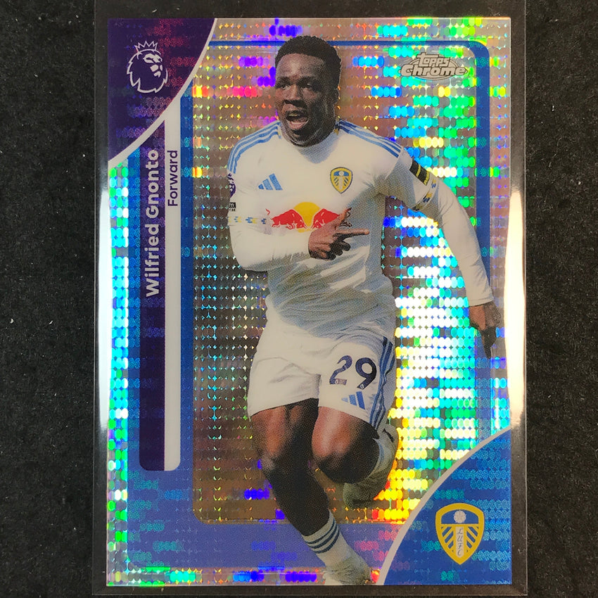 2026 Topps Chrome Premier League EPL WILFRIED GNONTO Base Pulsar #106