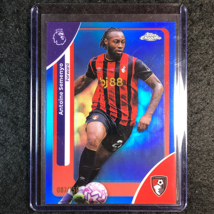 2026 Topps Chrome Premier League EPL ANTOINE SEMENYO Blue 87/150 #3