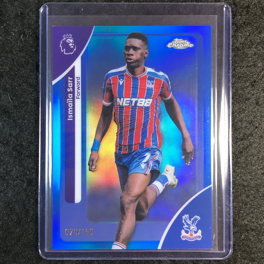 2026 Topps Chrome Premier League EPL ISMAILA SARR Blue 20/150 #74