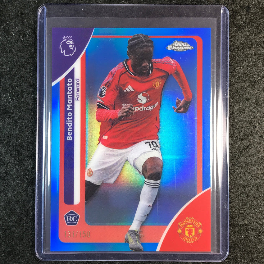 2026 Topps Chrome Premier League EPL BENDITO MANTATO Rookie Blue 131/150 #139