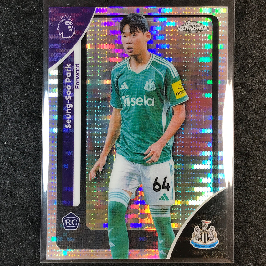 2026 Topps Chrome Premier League EPL SEUNG-SEE PARK Rookie Base Pulsar #148