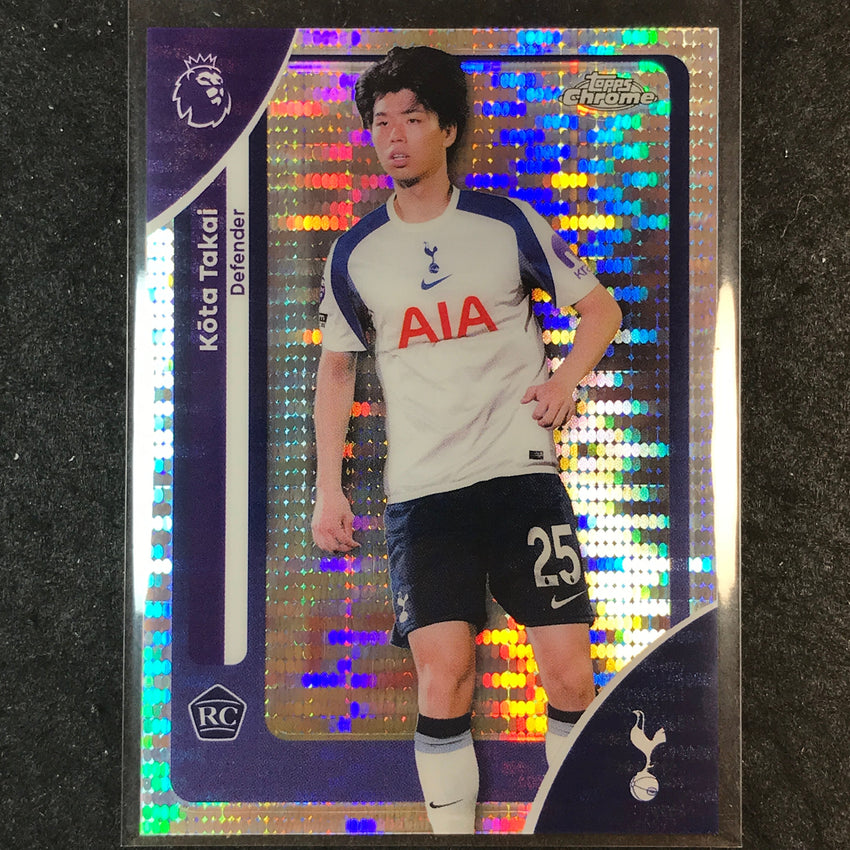 2026 Topps Chrome Premier League EPL KOTA TAKAI Rookie Base Pulsar #177