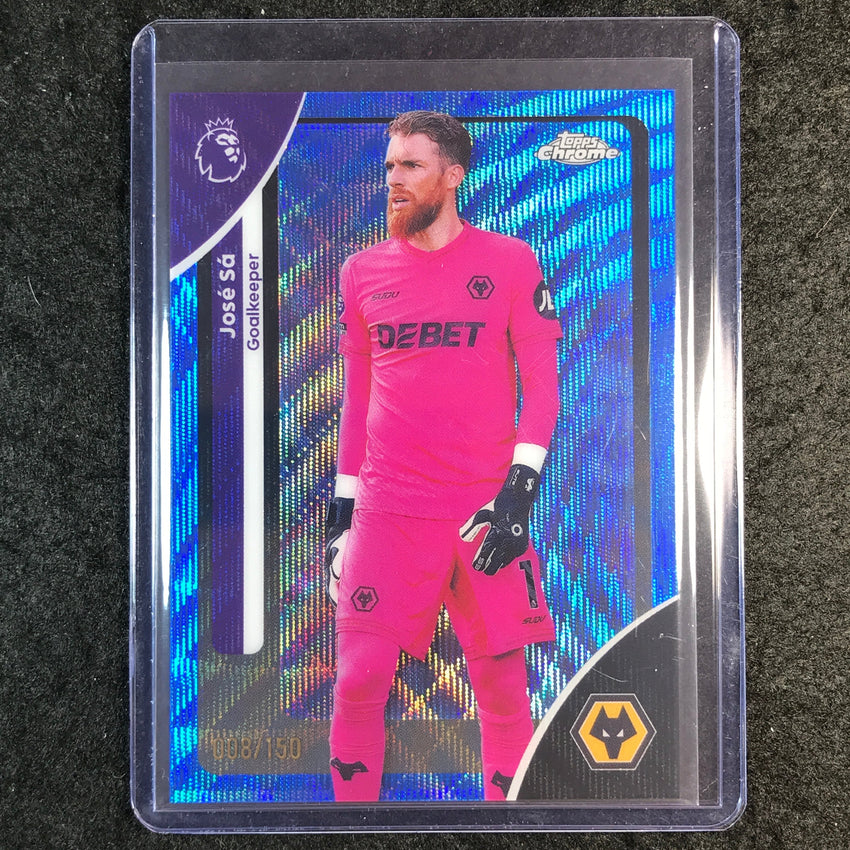 2026 Topps Chrome Premier League EPL JOSE SA Blue Wave 8/150 #199