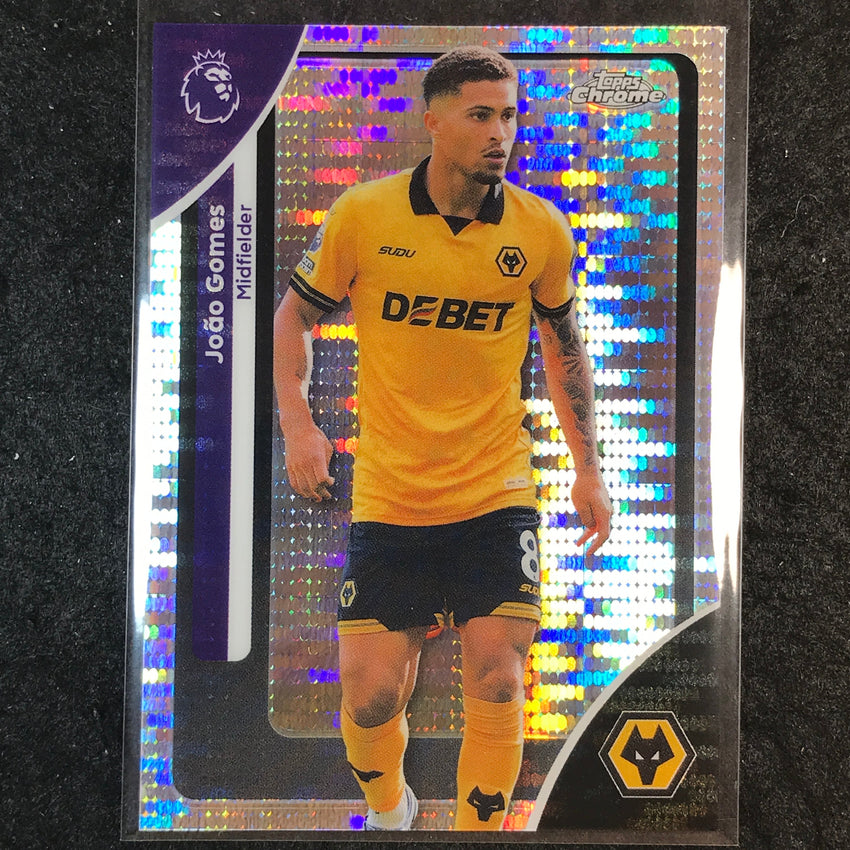 2026 Topps Chrome Premier League EPL JOAO GOMES Base Pulsar #194