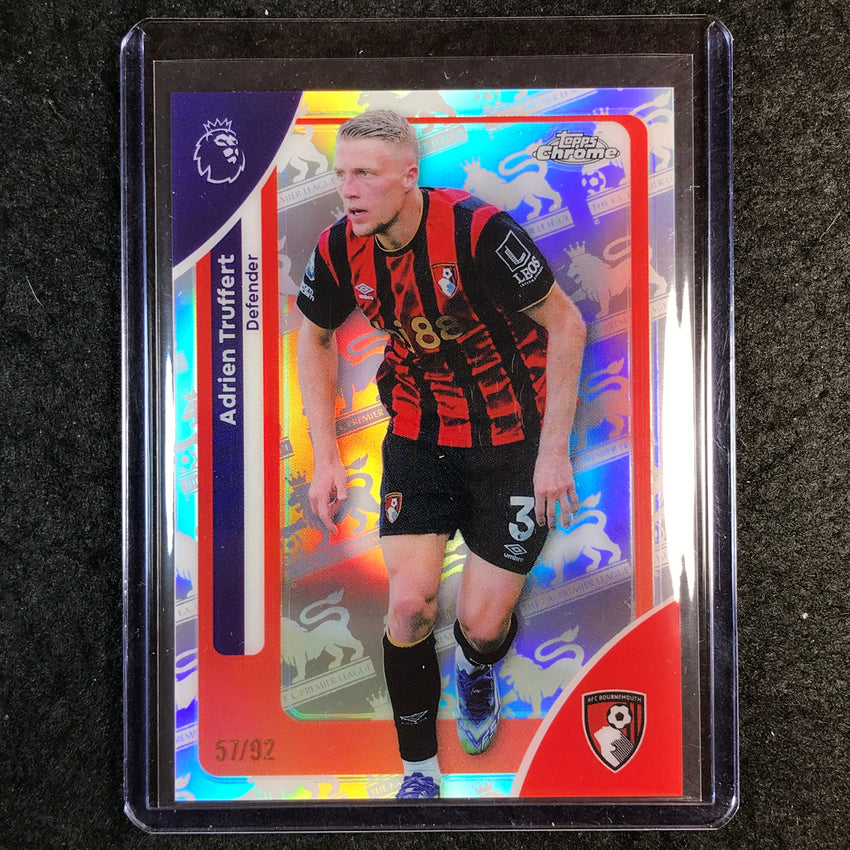 2026 Topps Chrome Premier League EPL ADRIEN TRUFFERT Retrofractor 57/92 #10