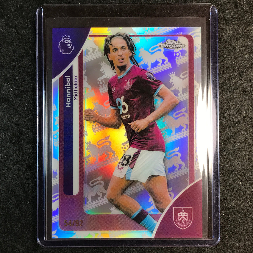 2026 Topps Chrome Premier League EPL HANNIBAL Retrofractor 54/92 #57