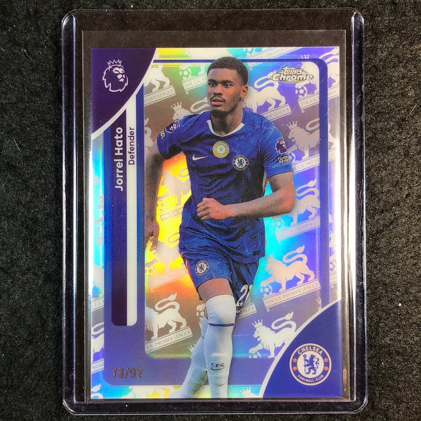 2026 Topps Chrome Premier League EPL JORREL HATO Retrofractor 73/92 #65
