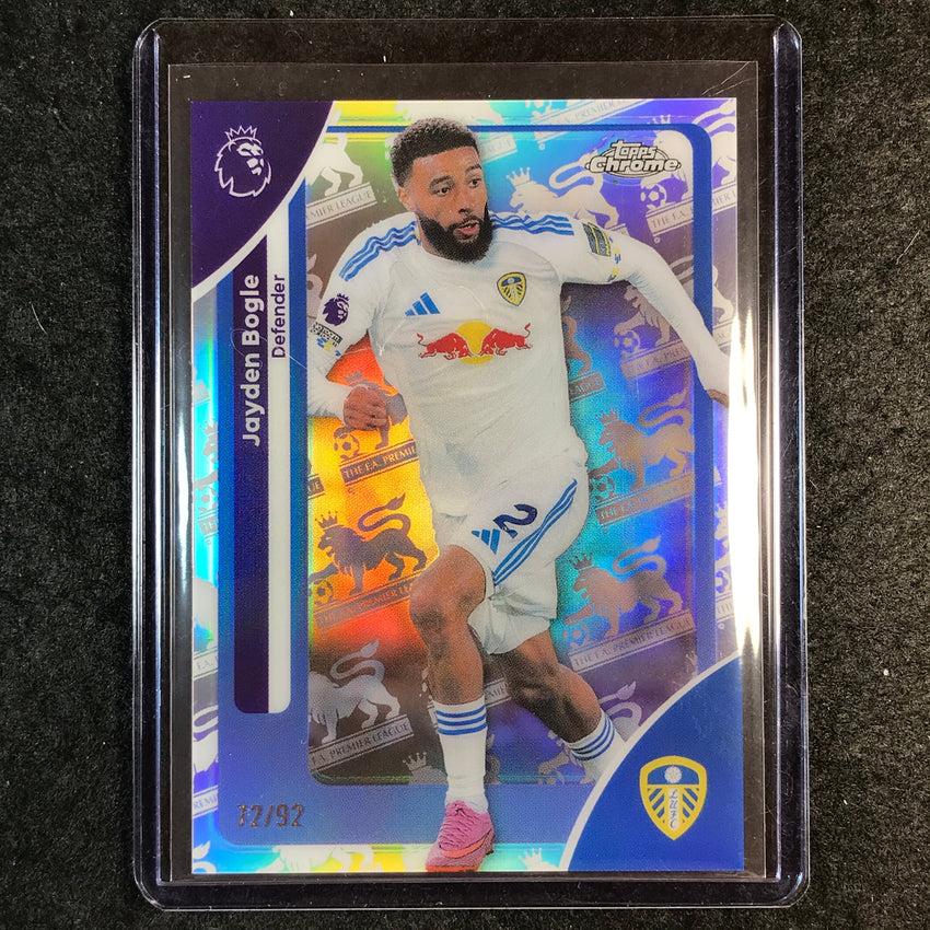 2026 Topps Chrome Premier League EPL JAYDEN BOGLE Retrofractor 72/92 #108