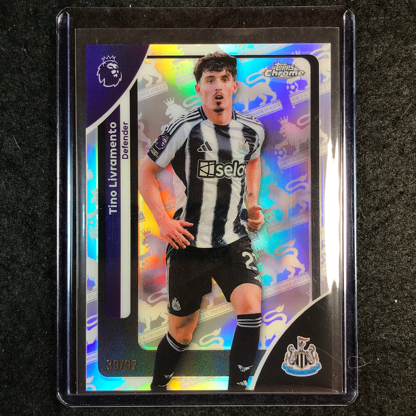 2026 Topps Chrome Premier League EPL TINO LIVRAMENTO Retrofractor 39/92 #150