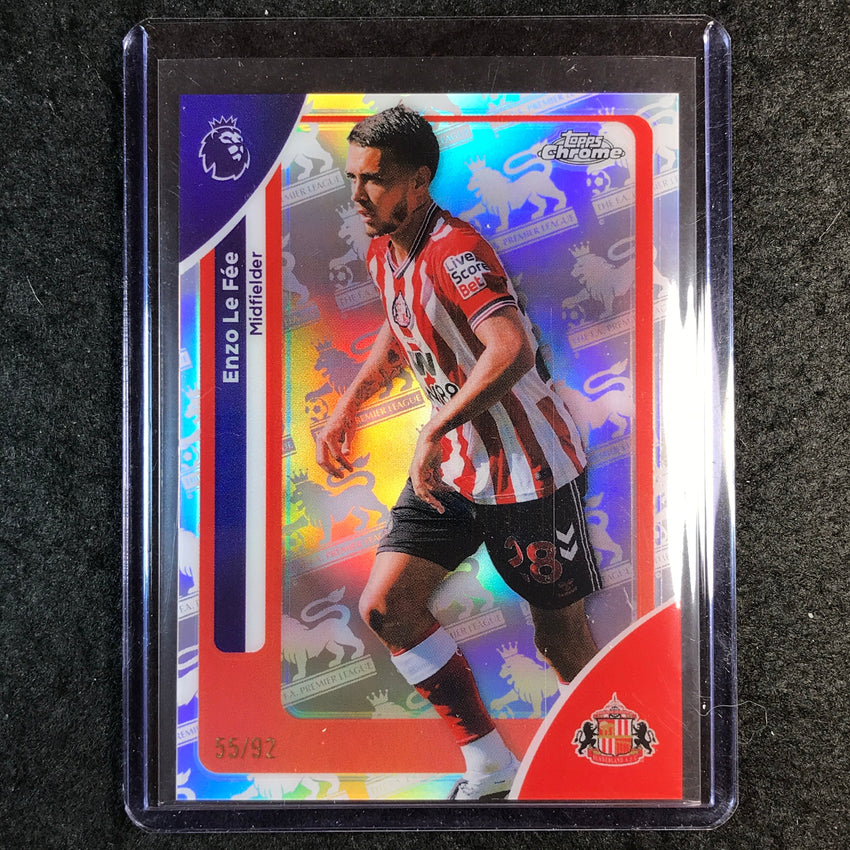 2026 Topps Chrome Premier League EPL ENZO LE FEE Retrofractor 55/92 #167