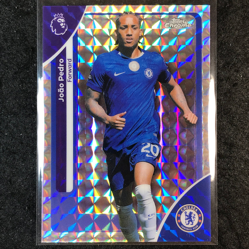 2026 Topps Chrome Premier League EPL JOAO PEDRO Base Geometric #61