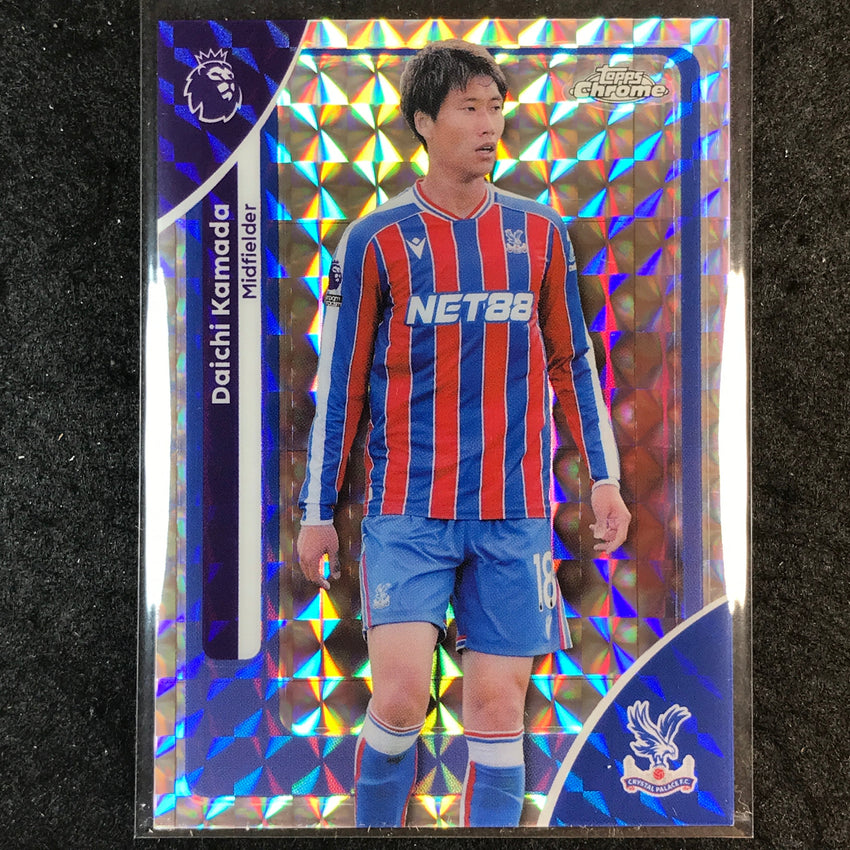 2026 Topps Chrome Premier League EPL DAICHI KAMADA Base Geometric #79