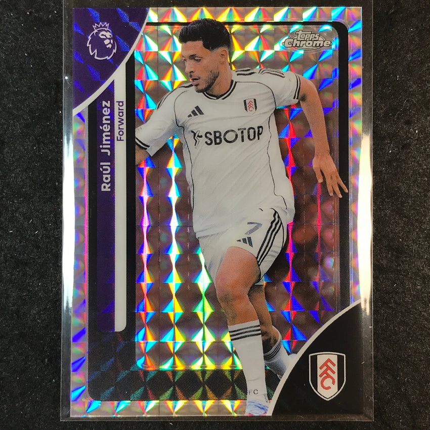 2026 Topps Chrome Premier League EPL RAUL JIMENEZ Base Geometric #93