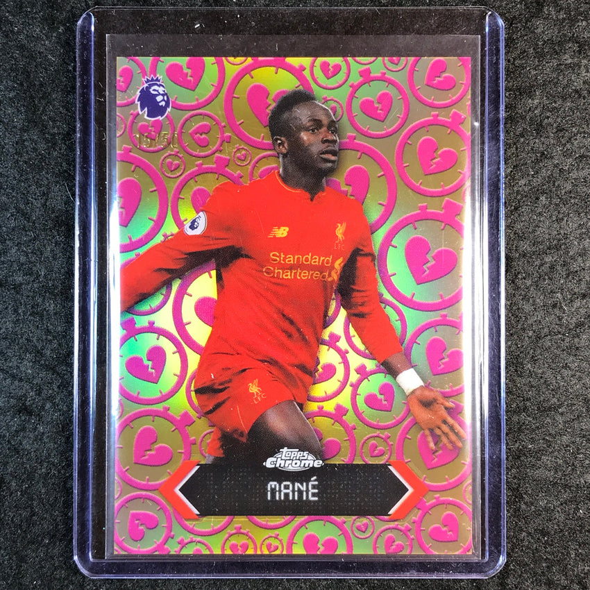 2026 Topps Chrome Premier League SADIO MANE Stoppage Heartbreaker Gold 15/50