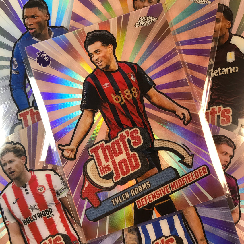 2026 Topps Chrome Premier League EPL DAN BURN That's His Job #THJ-15