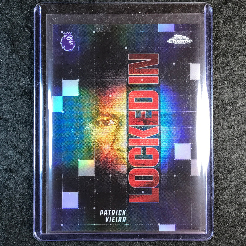 2026 Topps Chrome Premier League EPL PATRICK VIEIRA Locked In SP #4