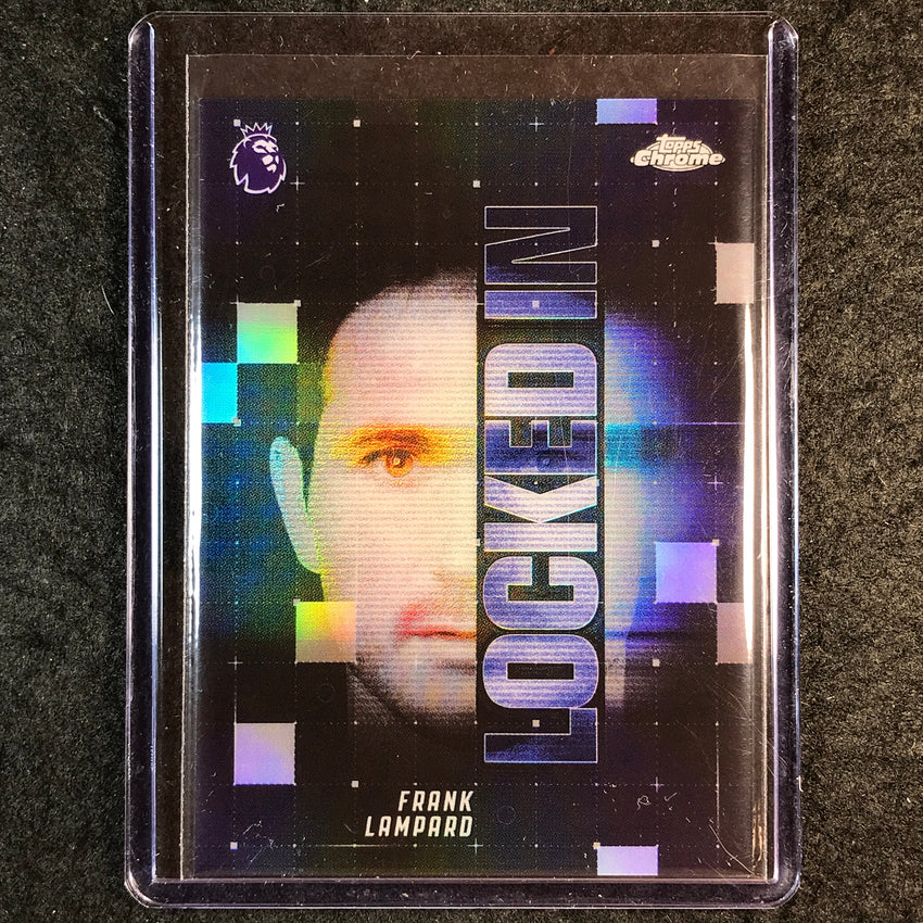 2026 Topps Chrome Premier League EPL FRANK LAMPARD Locked In SP #16