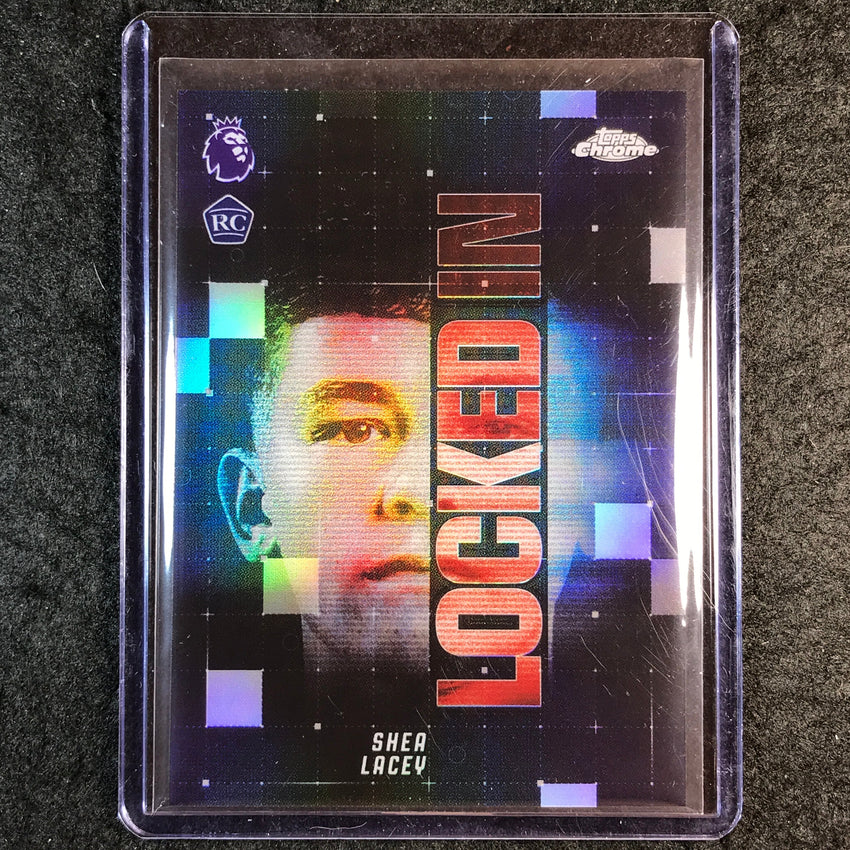 2026 Topps Chrome Premier League EPL SHEA LACEY Locked In Rookie SP #36