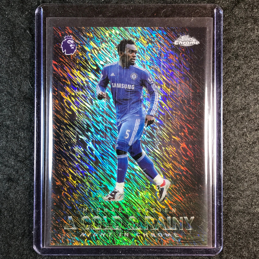 2026 Topps Chrome Premier League EPL MICHAEL ESSIEN A Cold & Rainy Night SSP #4