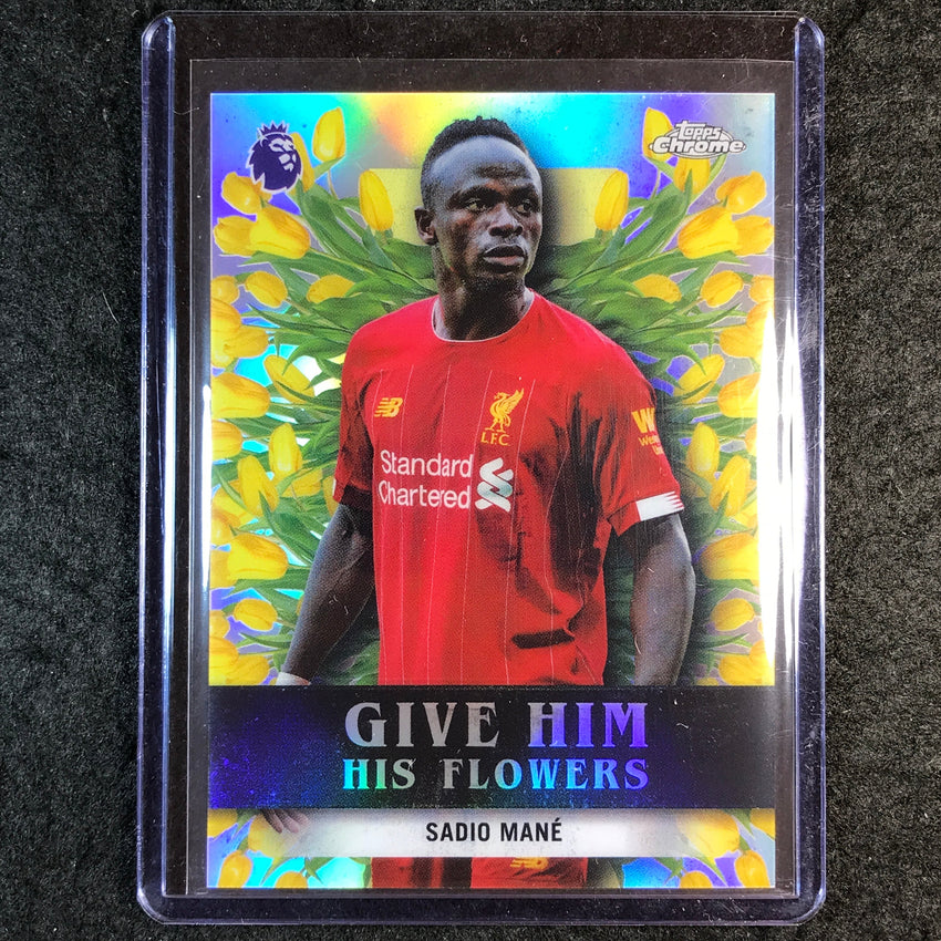 2026 Topps Chrome Premier League EPL SADIO MANE Give Him His Flowers SSP #22