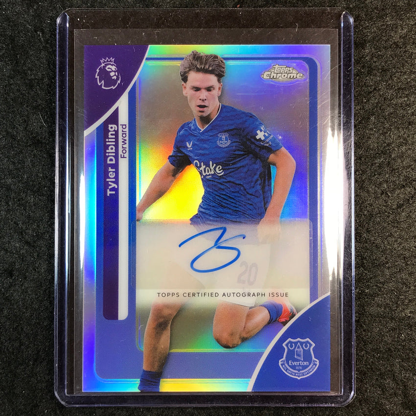 2026 Topps Chrome Premier League EPL TYLER DIBLING Chrome Auto Refractor #TD