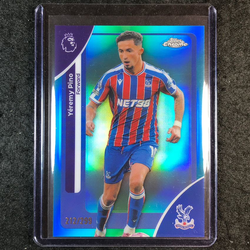 2026 Topps Chrome Premier League EPL YEREMY PINO Teal /299 #73