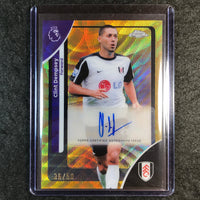 2026 Topps Chrome Premier League EPL CLINT DEMPSEY Chrome Auto Gold Wave 36/50