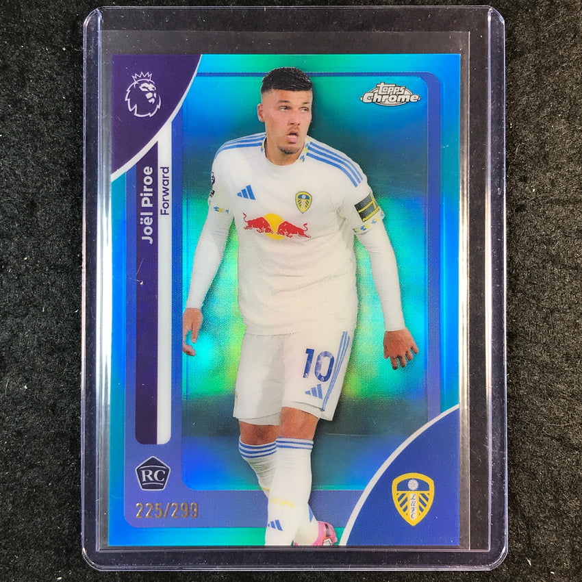 2026 Topps Chrome Premier League EPL JOEL PIROE Rookie Teal /299 #109