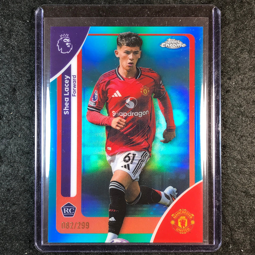 2026 Topps Chrome Premier League EPL SHEA LACEY Rookie Teal /299 #138