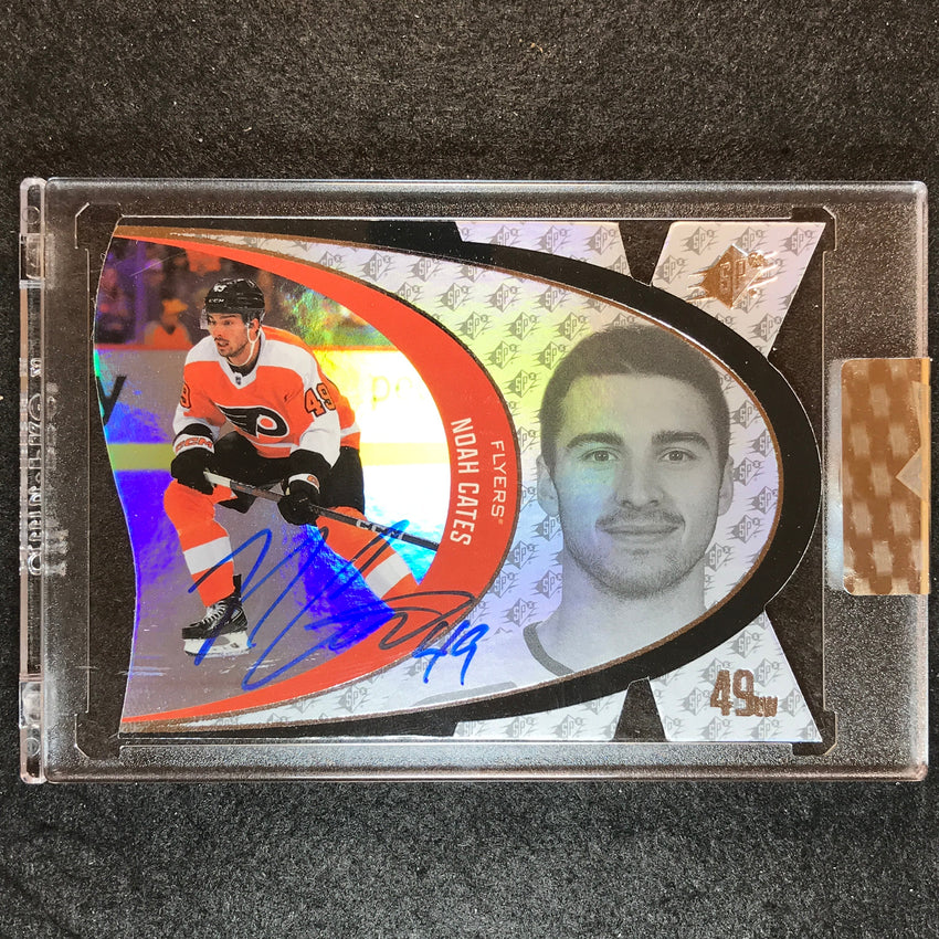 2022-23 Clear Cut Hockey NOAH CATES Signature Vintage Views Rookie Auto #NC