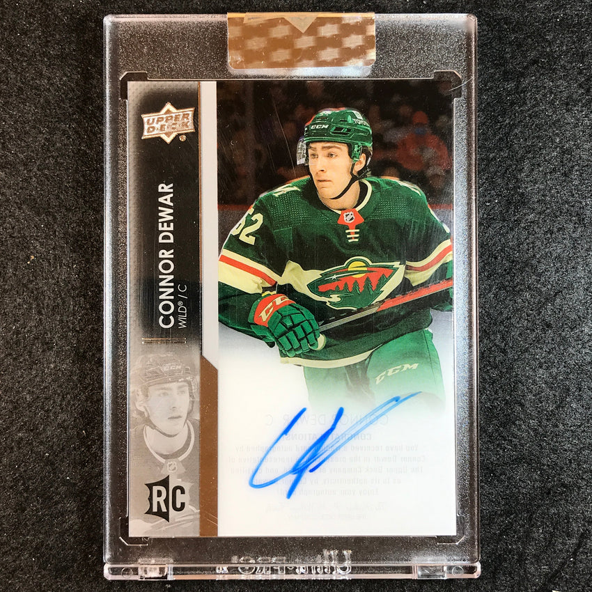 2021-22 Clear Cut Hockey DONNOR DEWAR Base Rookie Auto #CD