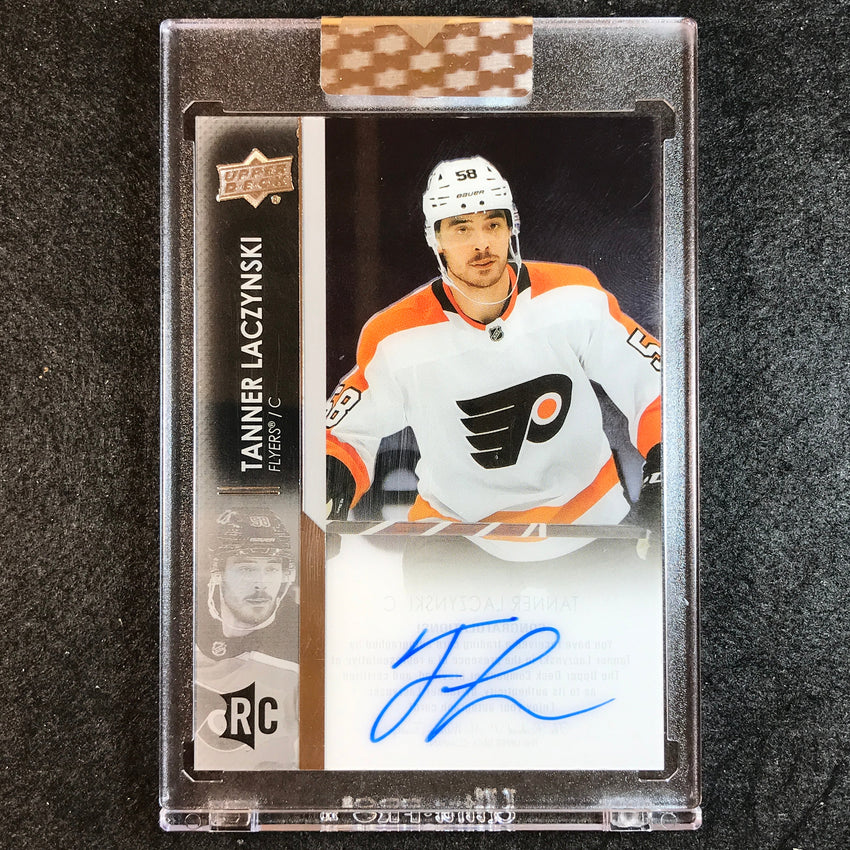2021-22 Clear Cut Hockey TANNER LACZYNSKI Base Rookie Auto #LI