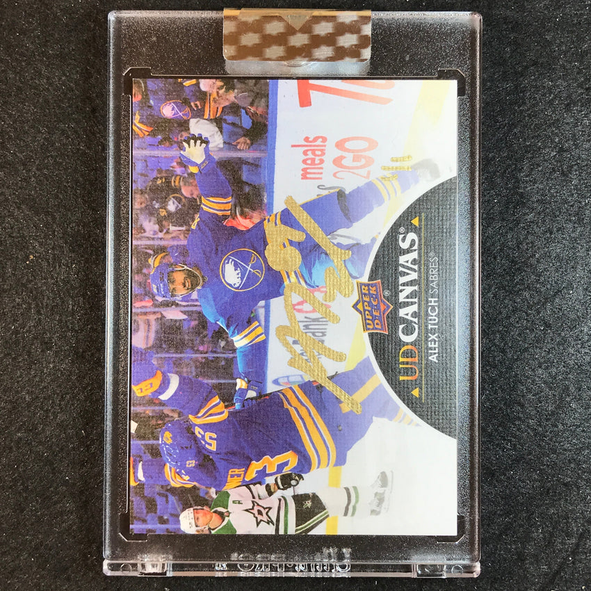 2021-22 Clear Cut Hockey ALEX TUCH Canvas Signatures Auto Gold Ink 1/1