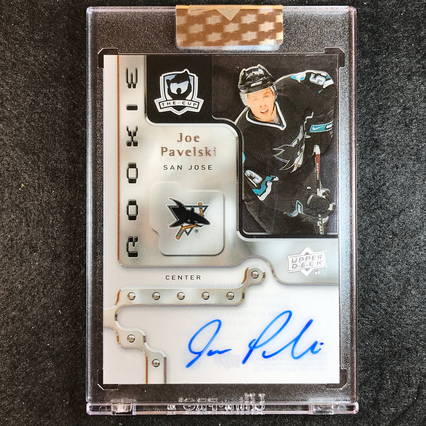 2021-22 Clear Cut Hockey JOE PAVELSKI The Cup Rookie Tribute Auto No.JP