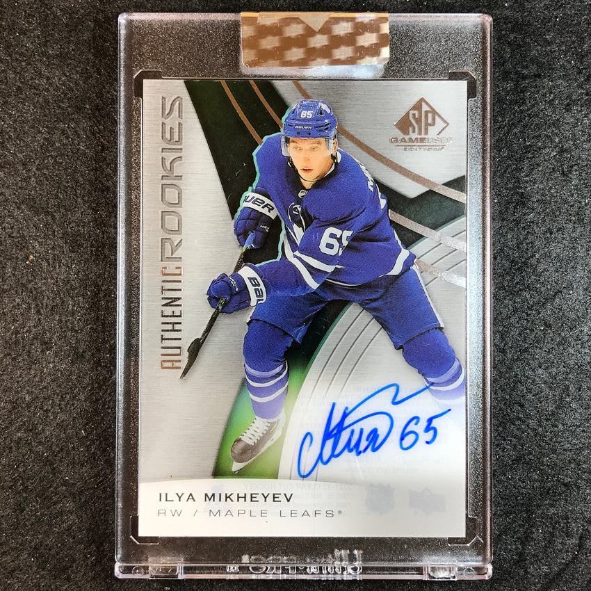 2021-22 Clear Cut Hockey ILYA MIKHEYEV SP Authentic Rookie Tribute Auto No.IM
