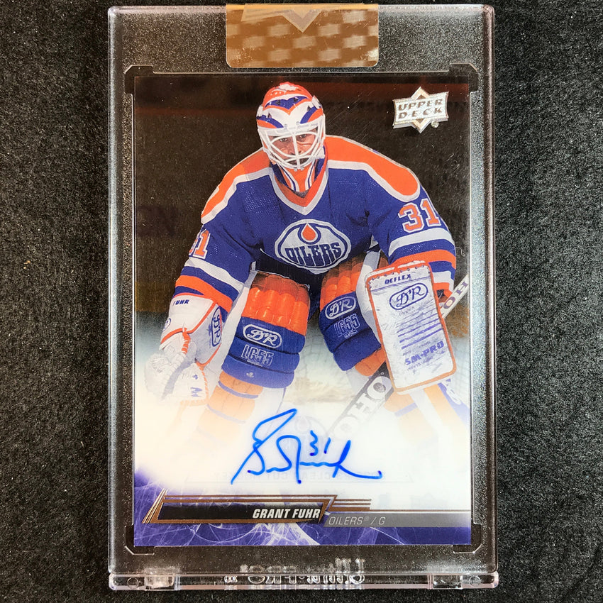 2022-23 Clear Cut Hockey GRANT FUHR Base Auto #GF