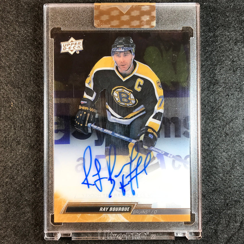 2022-23 Clear Cut Hockey RAY BOURQUE Base Auto No.RB