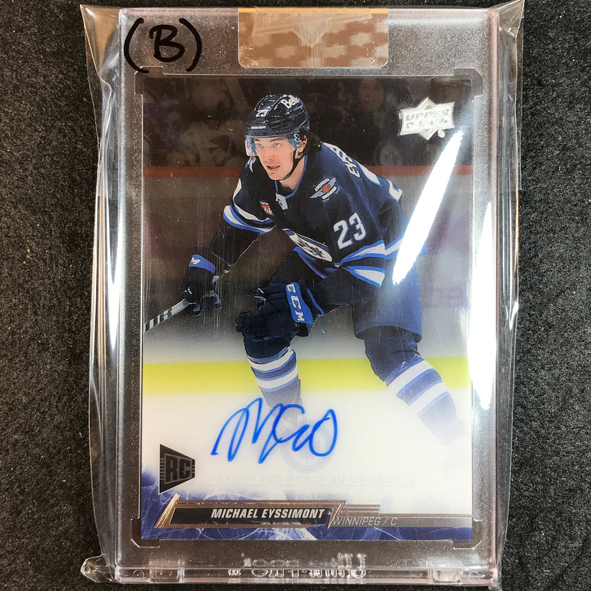 2022-23 Clear Cut Hockey MICHAEL EYSSIMONT Base Rookie Auto #ME (B)