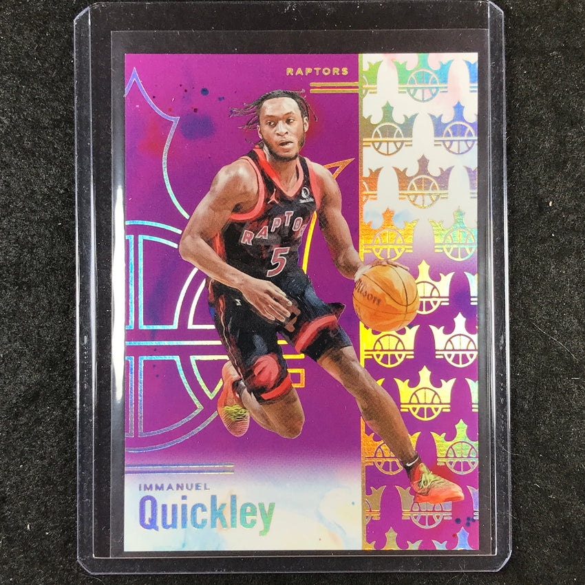 2024-25 Court Kings IMMANUEL QUICKLEY Base Violet 8/49 #17