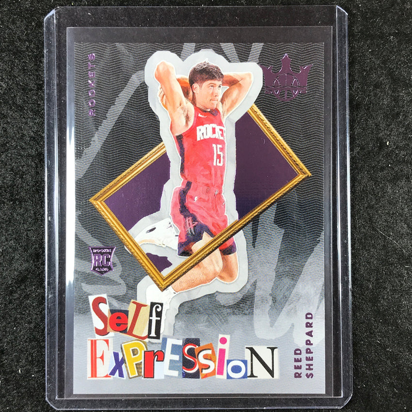 2024-25 Court Kings REED SHEPPARD Self Expression Rookie Violet 11/49 #4
