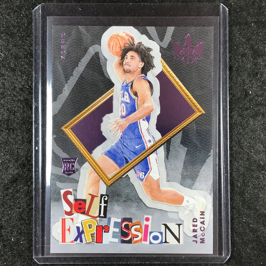 2024-25 Court Kings JARED MCCAIN Self Expression Rookie Violet 41/49 #14